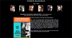 Desktop Screenshot of patrickmcgoohan.org.uk